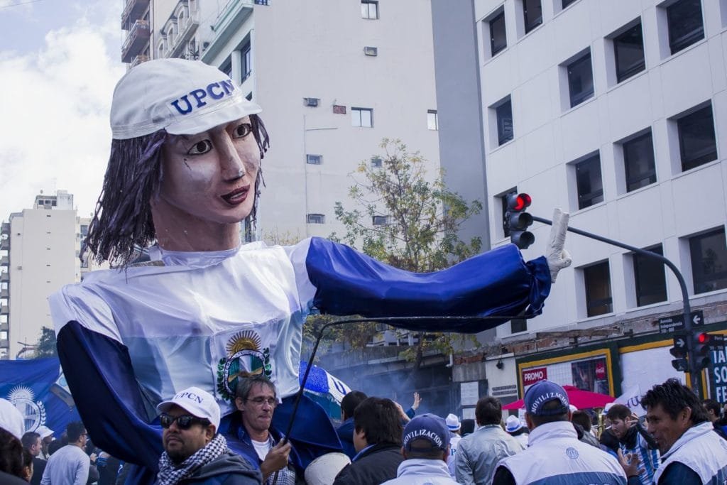 Muñeco - Unión del Personal Civil de la Nación