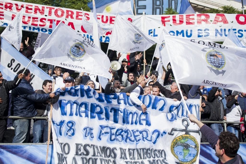 Trabajadores SOMU - Sindicato de Obreros Marítimos Unidos