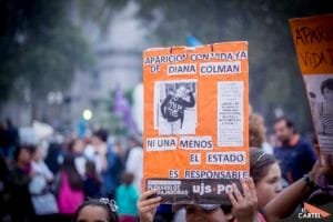 Marcha por Micaela y por todas - Plaza de Mayo -11/4